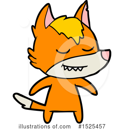 Royalty-Free (RF) Fox Clipart Illustration by lineartestpilot - Stock Sample #1525457