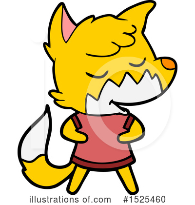 Royalty-Free (RF) Fox Clipart Illustration by lineartestpilot - Stock Sample #1525460