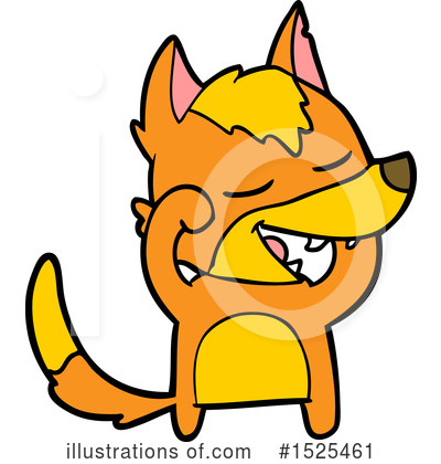 Royalty-Free (RF) Fox Clipart Illustration by lineartestpilot - Stock Sample #1525461
