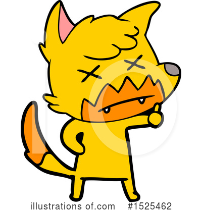 Royalty-Free (RF) Fox Clipart Illustration by lineartestpilot - Stock Sample #1525462