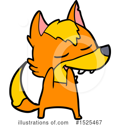 Royalty-Free (RF) Fox Clipart Illustration by lineartestpilot - Stock Sample #1525467