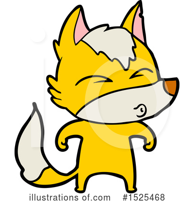 Royalty-Free (RF) Fox Clipart Illustration by lineartestpilot - Stock Sample #1525468