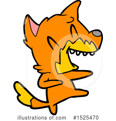 Royalty-Free (RF) Fox Clipart Illustration by lineartestpilot - Stock Sample #1525470