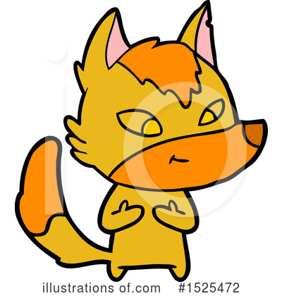 Royalty-Free (RF) Fox Clipart Illustration by lineartestpilot - Stock Sample #1525472
