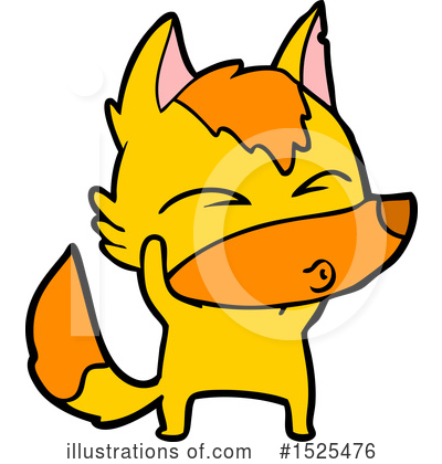 Royalty-Free (RF) Fox Clipart Illustration by lineartestpilot - Stock Sample #1525476
