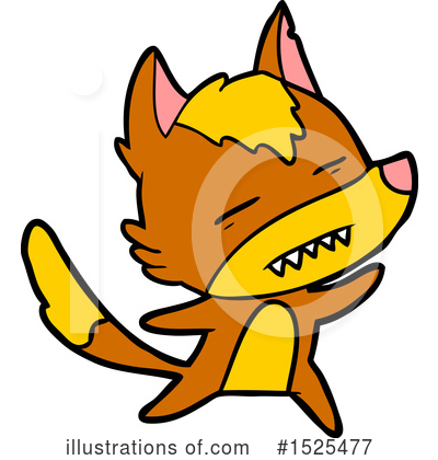 Royalty-Free (RF) Fox Clipart Illustration by lineartestpilot - Stock Sample #1525477