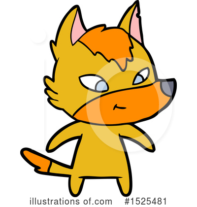 Royalty-Free (RF) Fox Clipart Illustration by lineartestpilot - Stock Sample #1525481