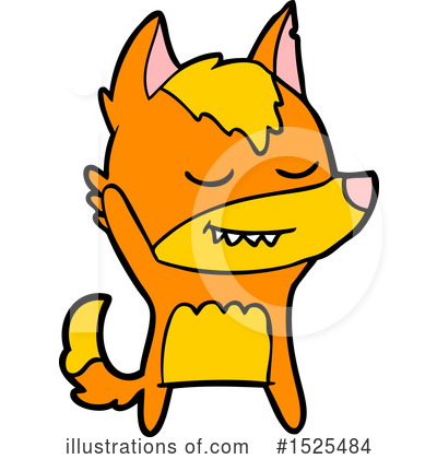 Royalty-Free (RF) Fox Clipart Illustration by lineartestpilot - Stock Sample #1525484