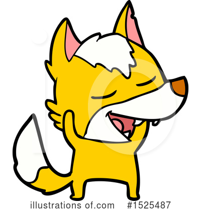 Royalty-Free (RF) Fox Clipart Illustration by lineartestpilot - Stock Sample #1525487