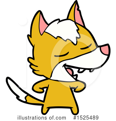 Royalty-Free (RF) Fox Clipart Illustration by lineartestpilot - Stock Sample #1525489