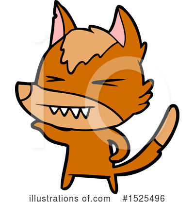Royalty-Free (RF) Fox Clipart Illustration by lineartestpilot - Stock Sample #1525496