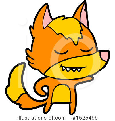 Royalty-Free (RF) Fox Clipart Illustration by lineartestpilot - Stock Sample #1525499