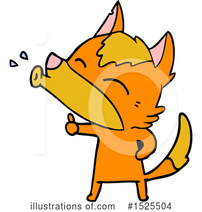 Royalty-Free (RF) Fox Clipart Illustration by lineartestpilot - Stock Sample #1525504