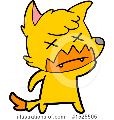 Royalty-Free (RF) Fox Clipart Illustration by lineartestpilot - Stock Sample #1525505