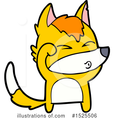 Royalty-Free (RF) Fox Clipart Illustration by lineartestpilot - Stock Sample #1525506