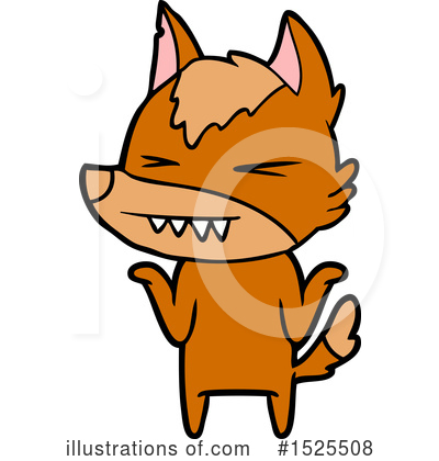 Royalty-Free (RF) Fox Clipart Illustration by lineartestpilot - Stock Sample #1525508