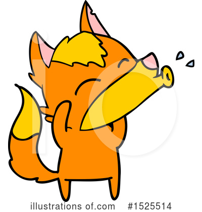 Royalty-Free (RF) Fox Clipart Illustration by lineartestpilot - Stock Sample #1525514