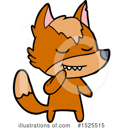Royalty-Free (RF) Fox Clipart Illustration by lineartestpilot - Stock Sample #1525515