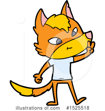 Royalty-Free (RF) Fox Clipart Illustration by lineartestpilot - Stock Sample #1525518