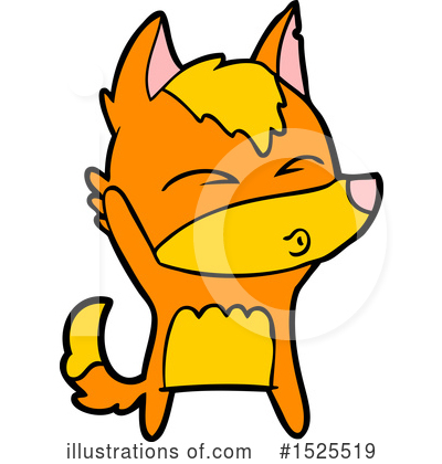 Royalty-Free (RF) Fox Clipart Illustration by lineartestpilot - Stock Sample #1525519