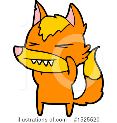 Royalty-Free (RF) Fox Clipart Illustration by lineartestpilot - Stock Sample #1525520