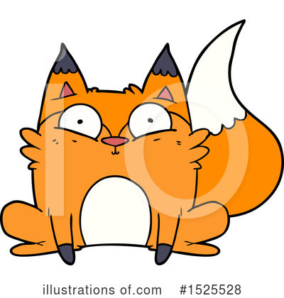 Royalty-Free (RF) Fox Clipart Illustration by lineartestpilot - Stock Sample #1525528