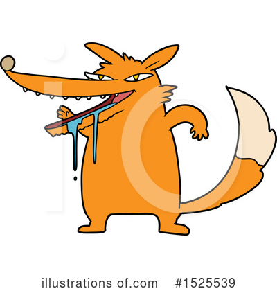 Royalty-Free (RF) Fox Clipart Illustration by lineartestpilot - Stock Sample #1525539
