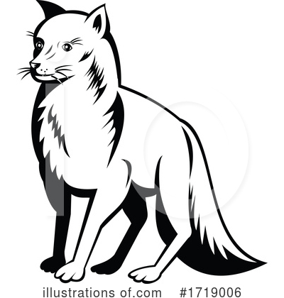 Royalty-Free (RF) Fox Clipart Illustration by patrimonio - Stock Sample #1719006