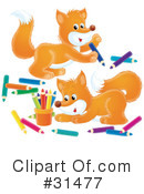 Fox Clipart #31477 by Alex Bannykh