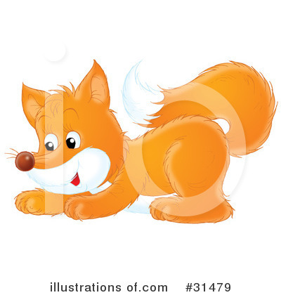 Royalty-Free (RF) Fox Clipart Illustration by Alex Bannykh - Stock Sample #31479