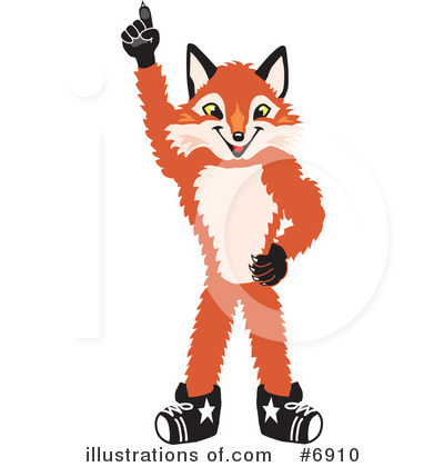 Fox Clipart #6910 by Mascot Junction