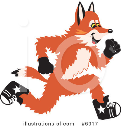 Royalty-Free (RF) Fox Clipart Illustration by Mascot Junction - Stock Sample #6917