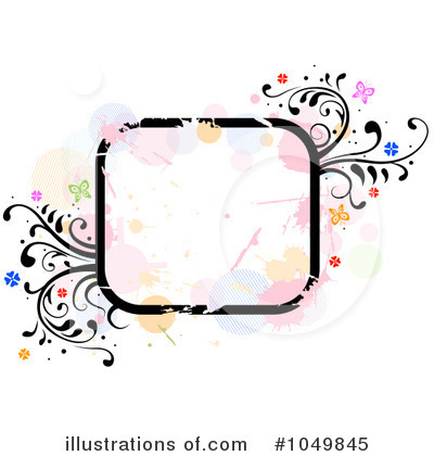 Royalty-Free (RF) Frame Clipart Illustration by BNP Design Studio - Stock Sample #1049845