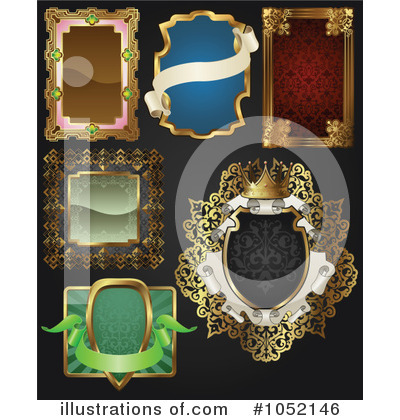 Royalty-Free (RF) Frame Clipart Illustration by AtStockIllustration - Stock Sample #1052146