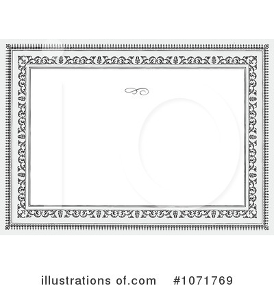Royalty-Free (RF) Frame Clipart Illustration by BestVector - Stock Sample #1071769