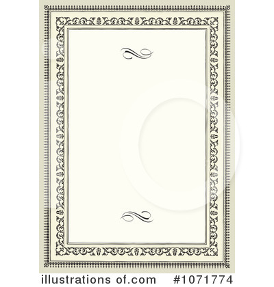 Royalty-Free (RF) Frame Clipart Illustration by BestVector - Stock Sample #1071774