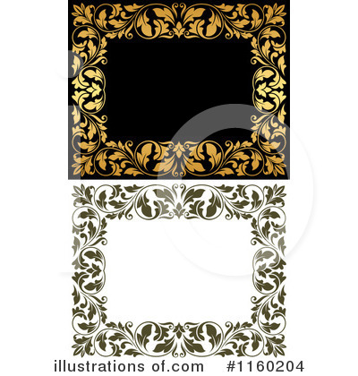 Royalty-Free (RF) Frame Clipart Illustration by Vector Tradition SM - Stock Sample #1160204