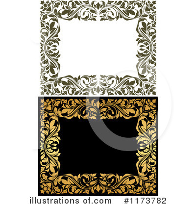 Royalty-Free (RF) Frame Clipart Illustration by Vector Tradition SM - Stock Sample #1173782