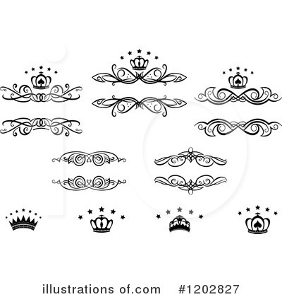 Royalty-Free (RF) Frame Clipart Illustration by Vector Tradition SM - Stock Sample #1202827