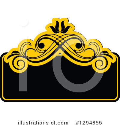 Royalty-Free (RF) Frame Clipart Illustration by Vector Tradition SM - Stock Sample #1294855