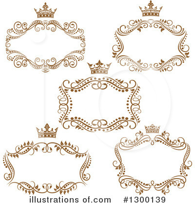 Royalty-Free (RF) Frame Clipart Illustration by Vector Tradition SM - Stock Sample #1300139
