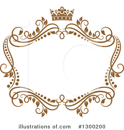Royalty-Free (RF) Frame Clipart Illustration by Vector Tradition SM - Stock Sample #1300200