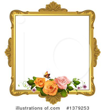 Royalty-Free (RF) Frame Clipart Illustration by merlinul - Stock Sample #1379253
