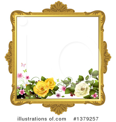 Royalty-Free (RF) Frame Clipart Illustration by merlinul - Stock Sample #1379257