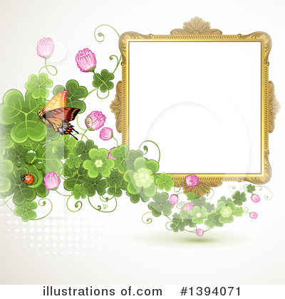 Royalty-Free (RF) Frame Clipart Illustration by merlinul - Stock Sample #1394071