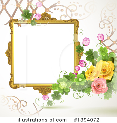 Royalty-Free (RF) Frame Clipart Illustration by merlinul - Stock Sample #1394072