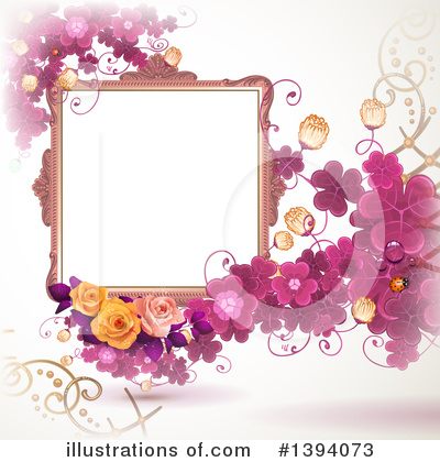 Royalty-Free (RF) Frame Clipart Illustration by merlinul - Stock Sample #1394073