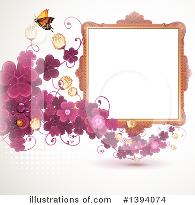 Royalty-Free (RF) Frame Clipart Illustration by merlinul - Stock Sample #1394074