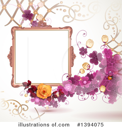 Royalty-Free (RF) Frame Clipart Illustration by merlinul - Stock Sample #1394075