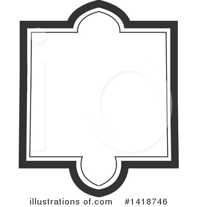 Royalty-Free (RF) Frame Clipart Illustration by BNP Design Studio - Stock Sample #1418746